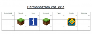 Harmonogram VorTex'a
